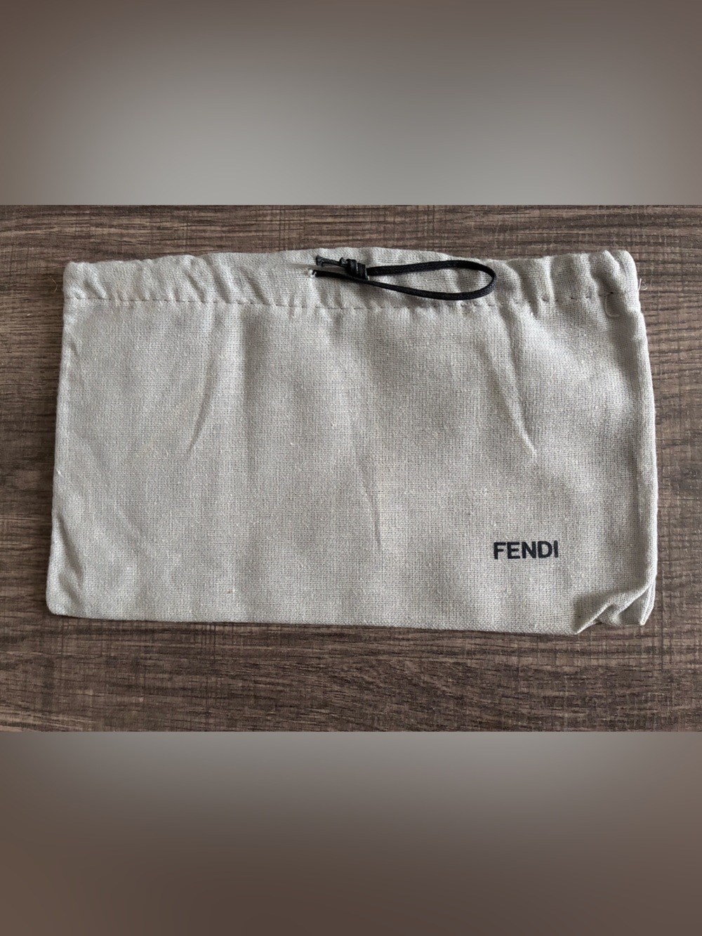 Fendi long wallet dustbag